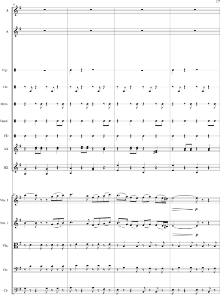 Papaevaggellou, Ioannis: Carl Orff Competition 2020 ΜΑΓΙΣΣΑΚΙ - The Little Witch - Chor>S+Bfl+[Xyl2+Px]+[Vl2+Vla+Vc+Kb]:16
