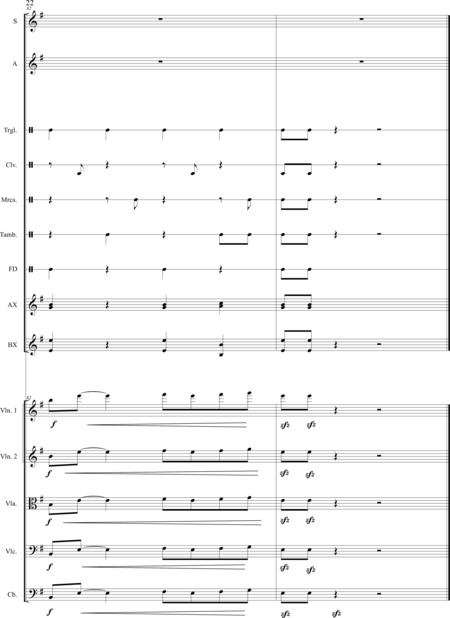 Papaevaggellou, Ioannis: Carl Orff Competition 2020 ΜΑΓΙΣΣΑΚΙ - The Little Witch - Chor>S+Bfl+[Xyl2+Px]+[Vl2+Vla+Vc+Kb]:21