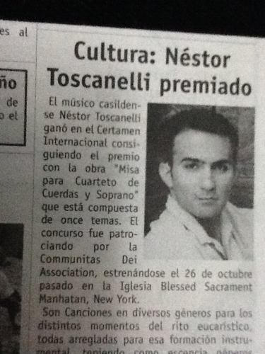 Toscanelli, Néstor